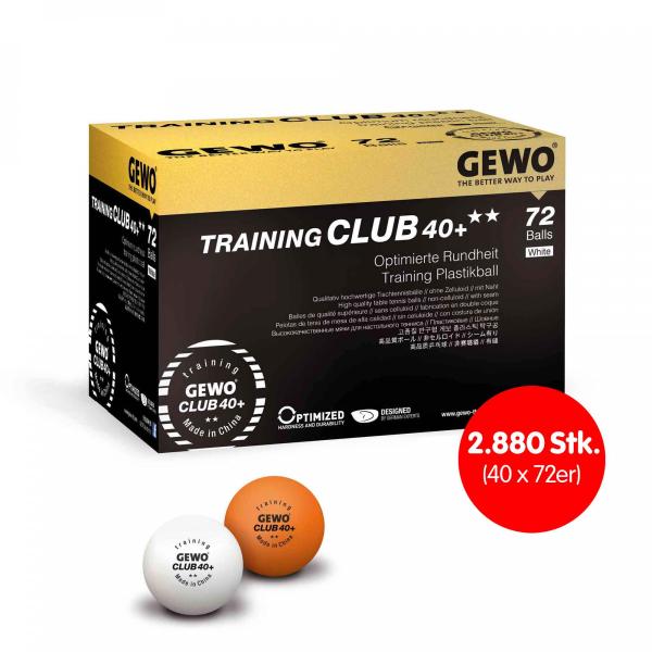 40x Gewo Training Club **40+ 72er